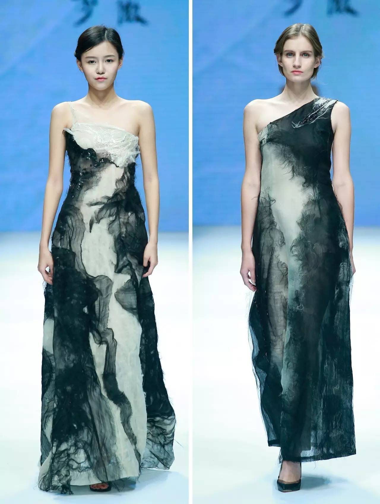 水墨丹青賞畫(huà)卷 | 亞歐時(shí)裝周 DAY2_時(shí)尚_網(wǎng)